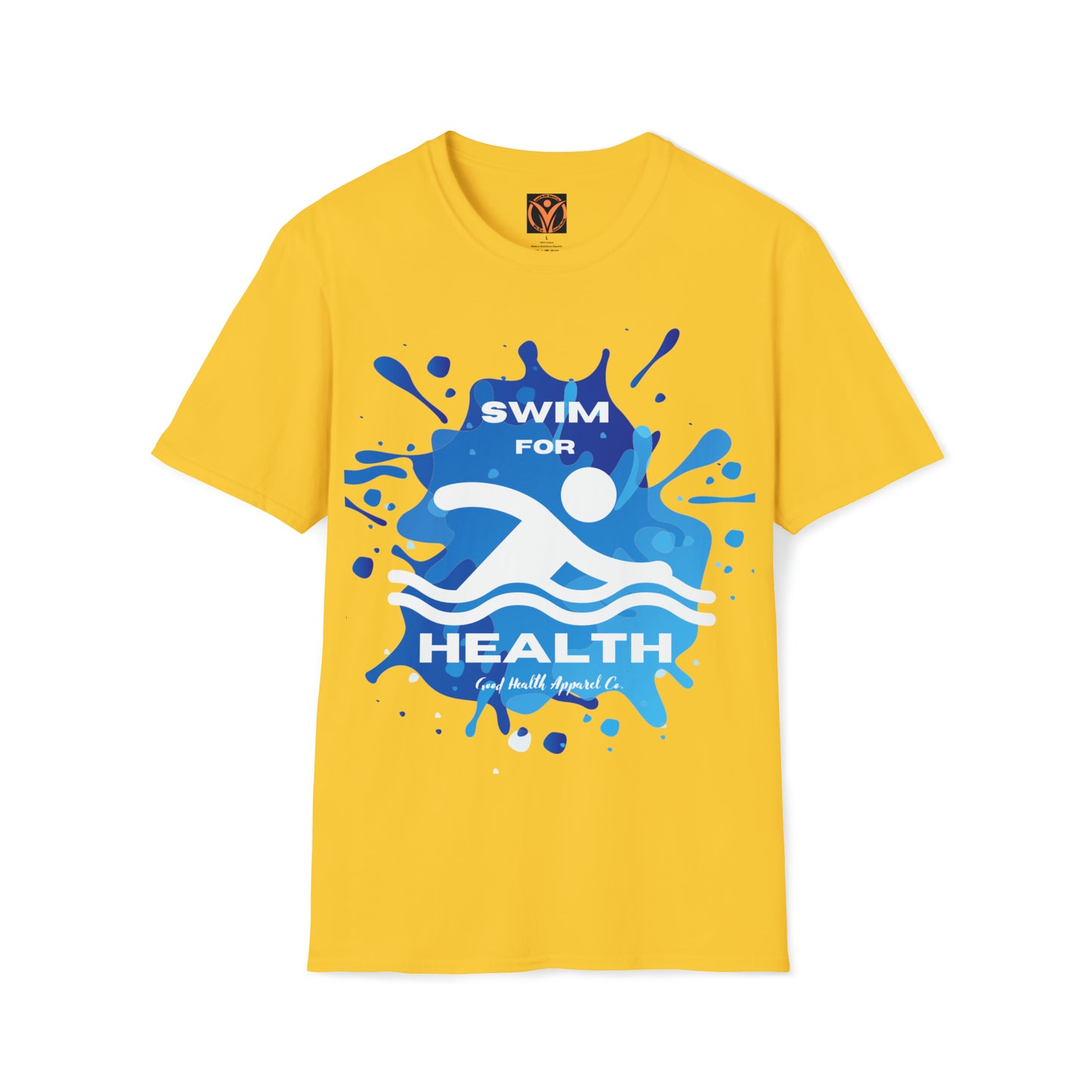 Health Matters Swim for Health Unisex Soft Style Tee