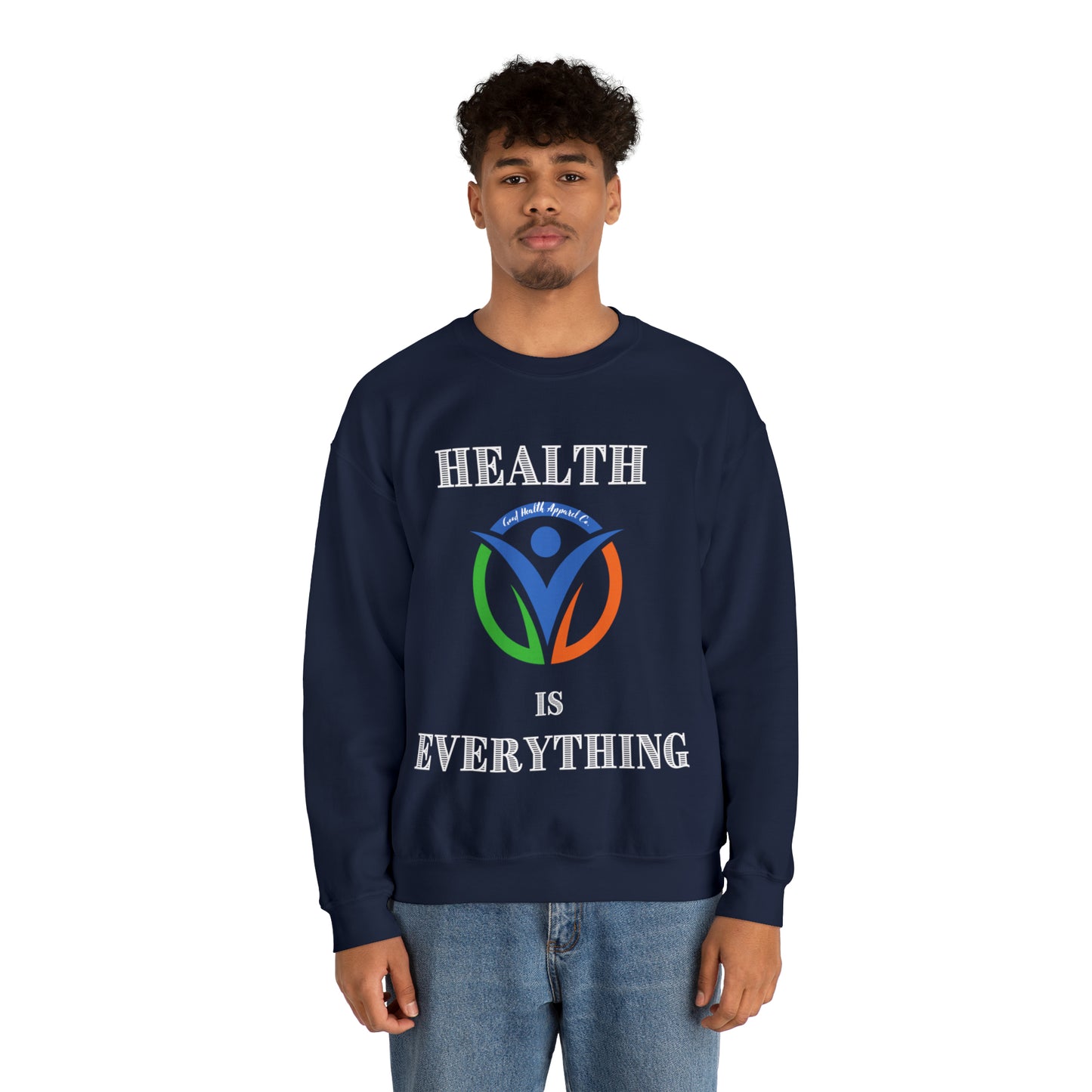 Health Matters Everything Unisex Heavy Blend™ Crewneck Sweatshirt