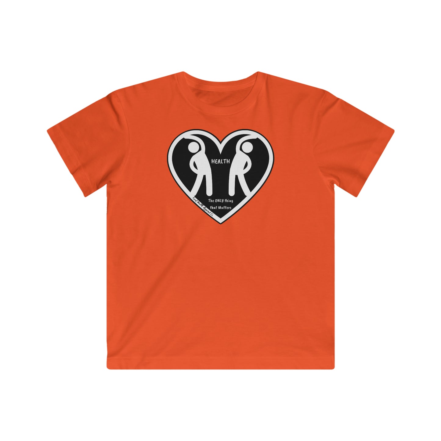 Health Matters Stretch for Health Kids Fine Jersey Tee