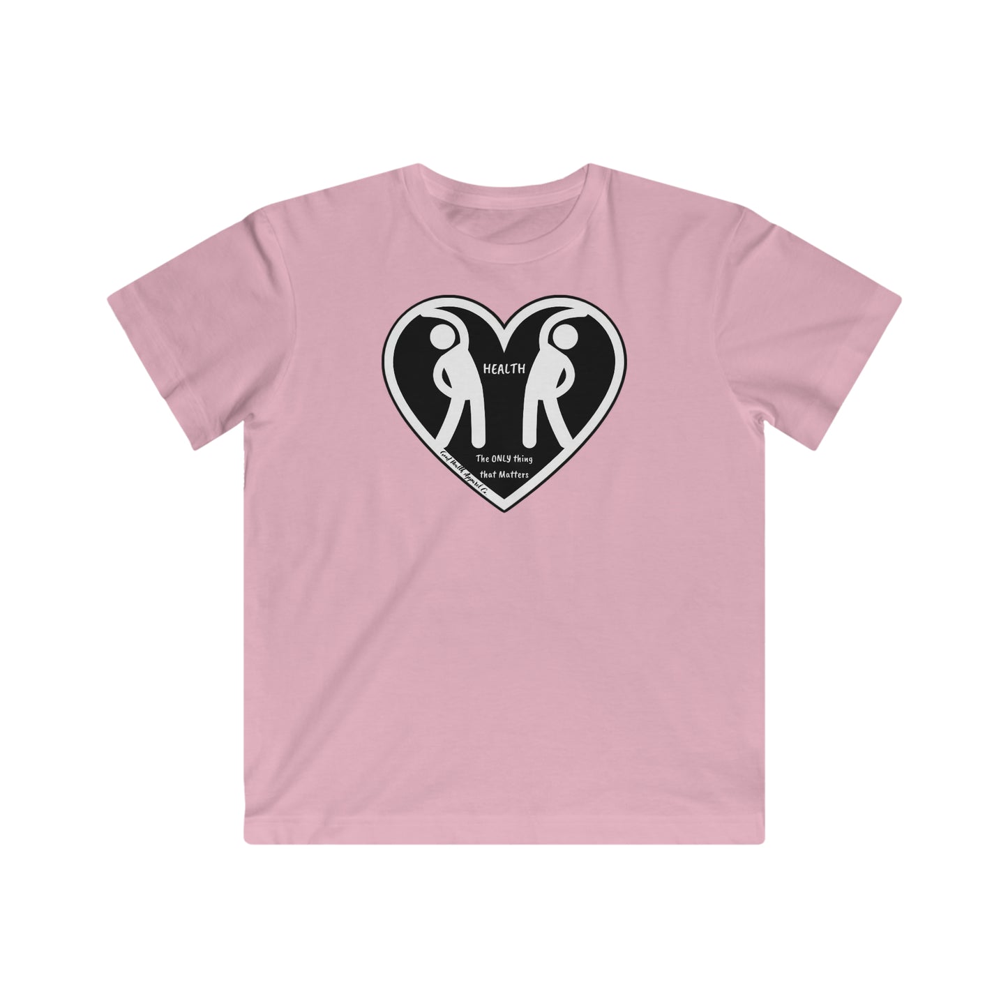 Health Matters Stretch for Health Kids Fine Jersey Tee