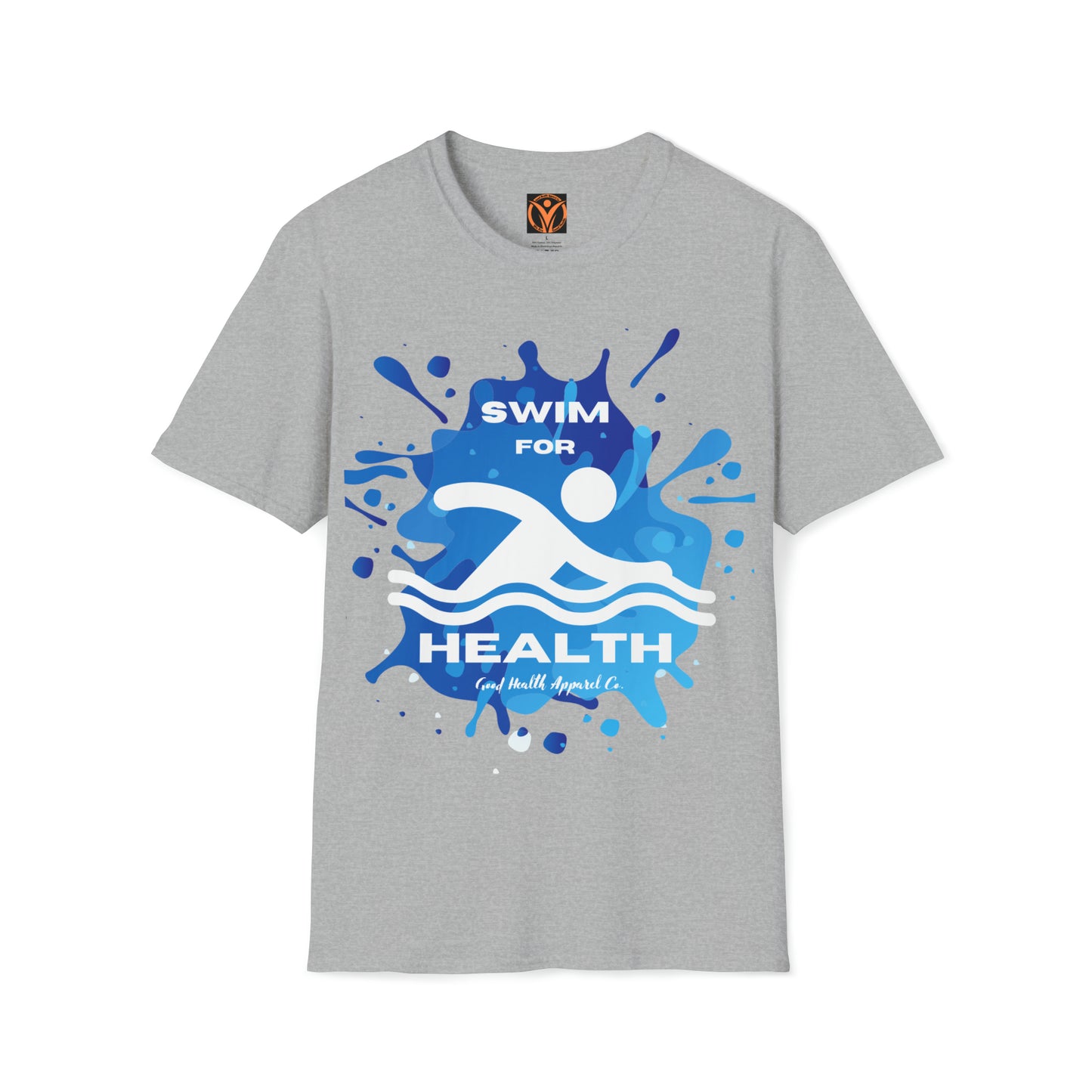 Health Matters Swim for Health Unisex Soft Style Tee