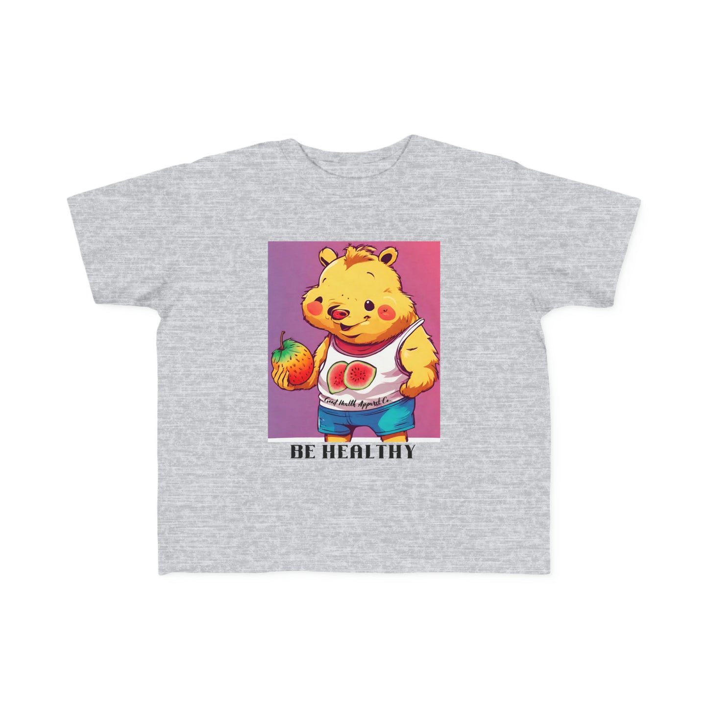 Health Matters "Be Healthy" Toddler's Fine Jersey Tee