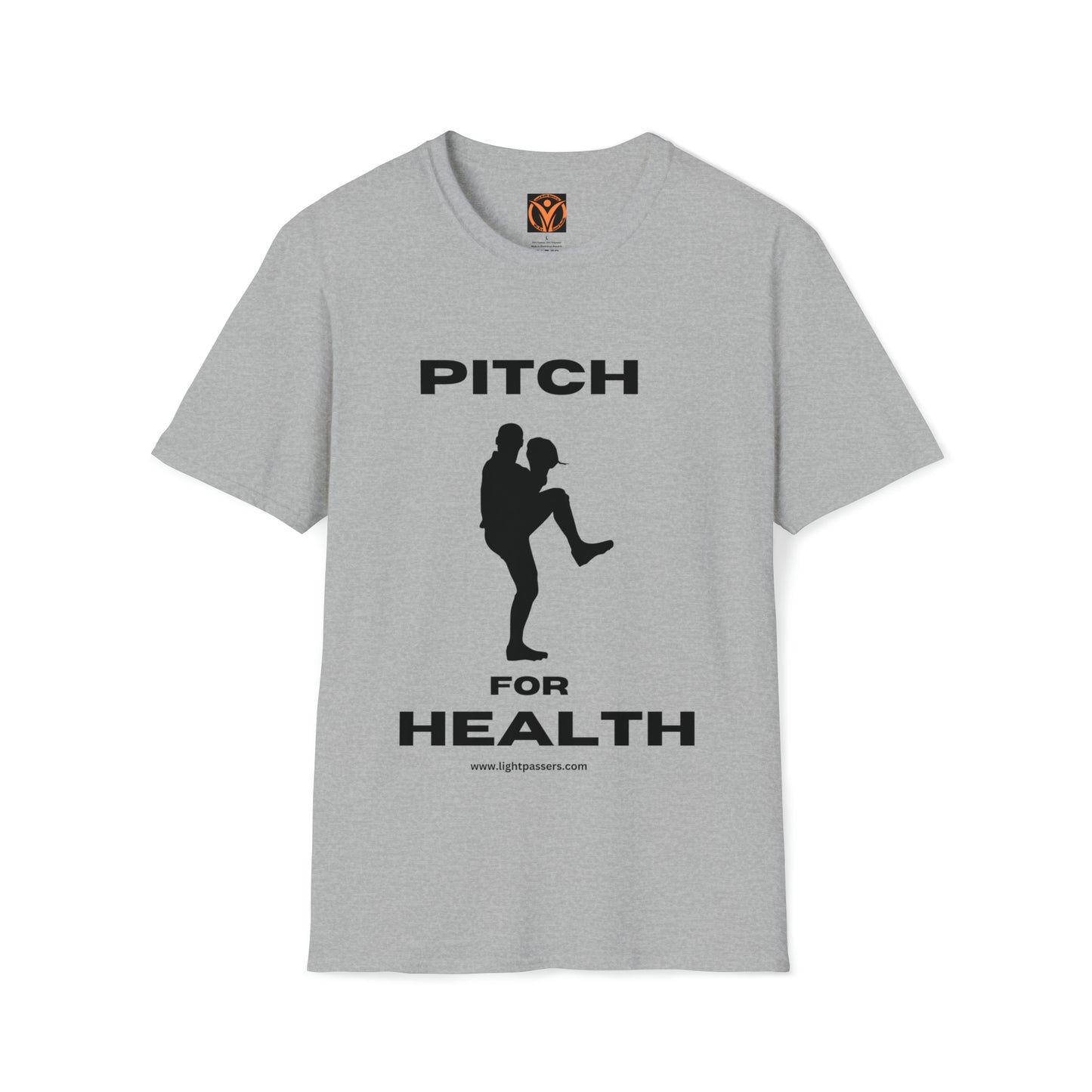 Health Matters "Pitch for Health" Unisex Soft Style Tee