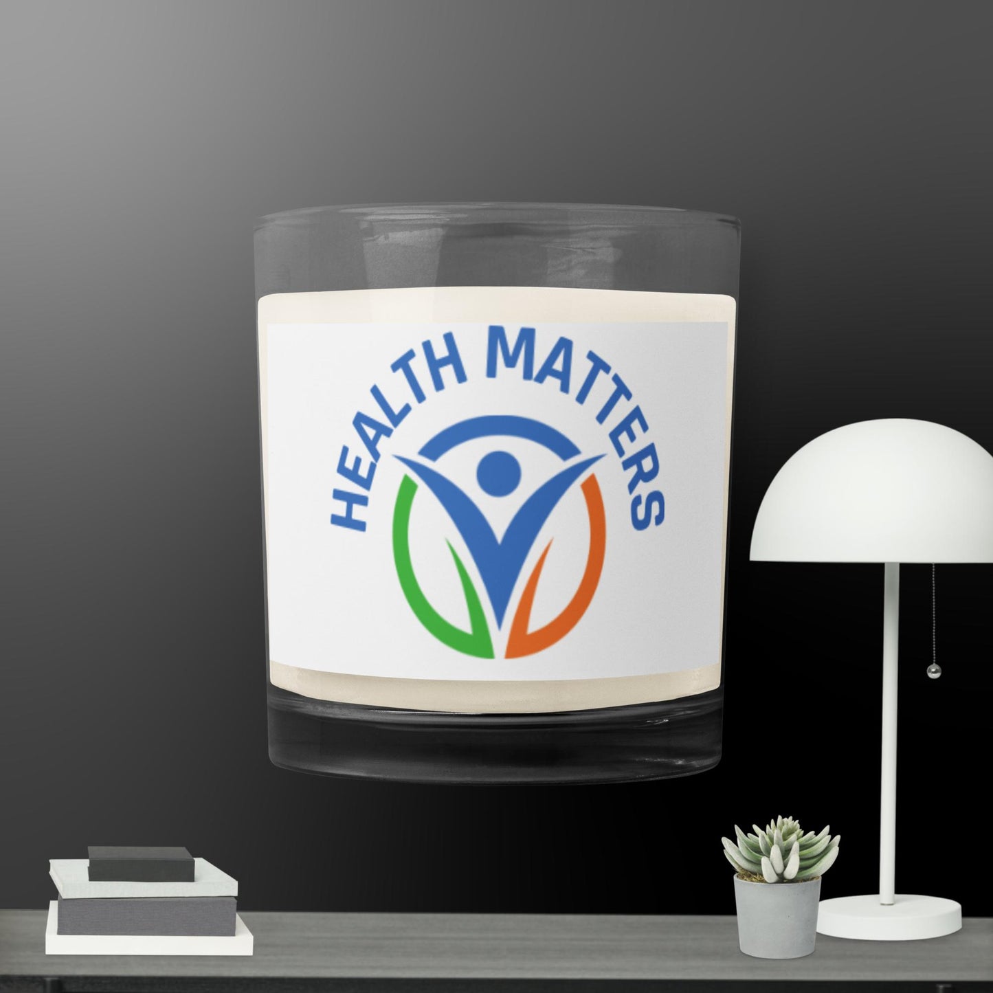 Health Matters Glass Jar Soy Wax Candle