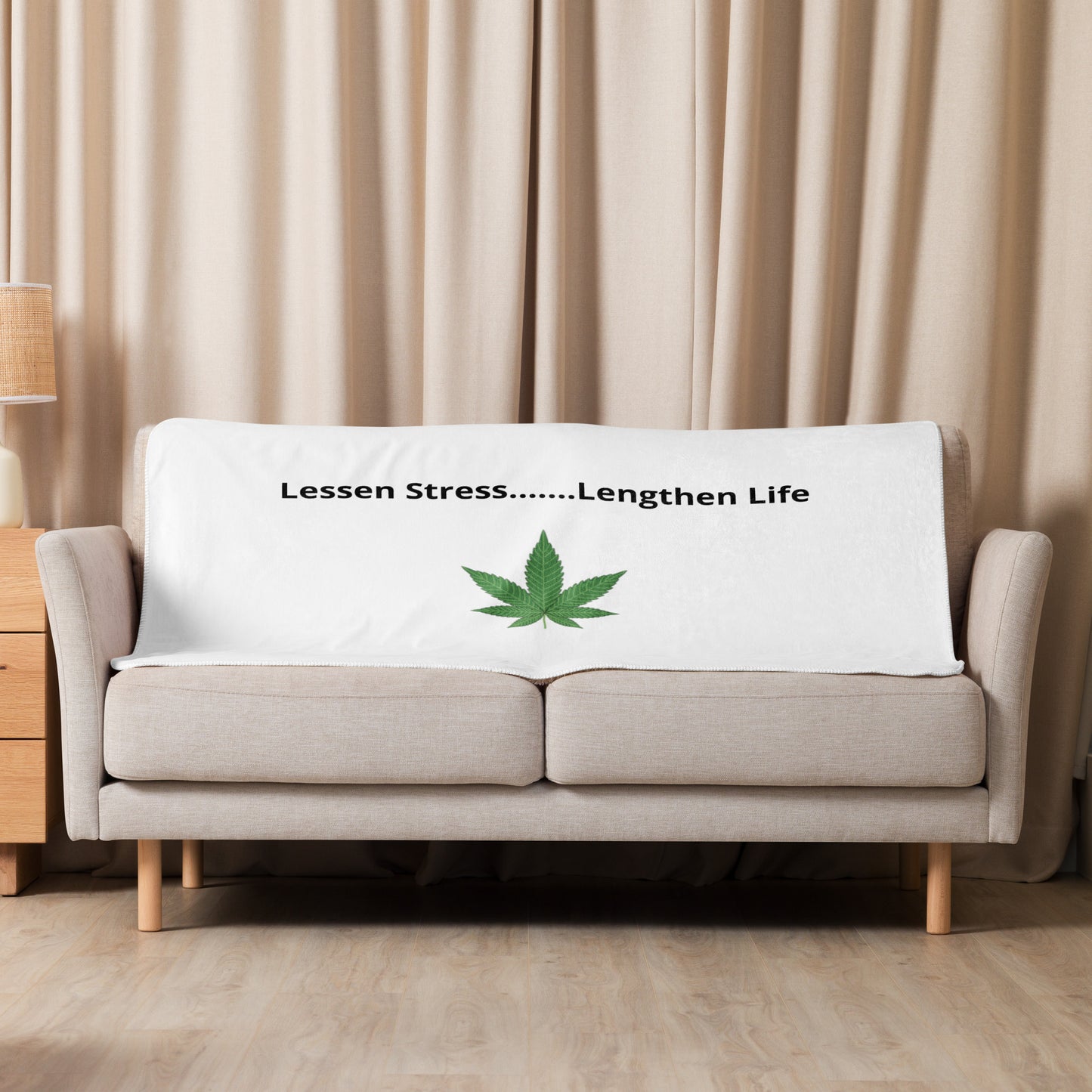 Health Matters Cannabis Sherpa Blanket