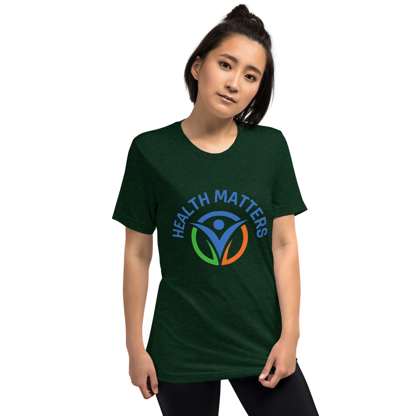 Health Matters Logo Unisex Fitted T Shirt