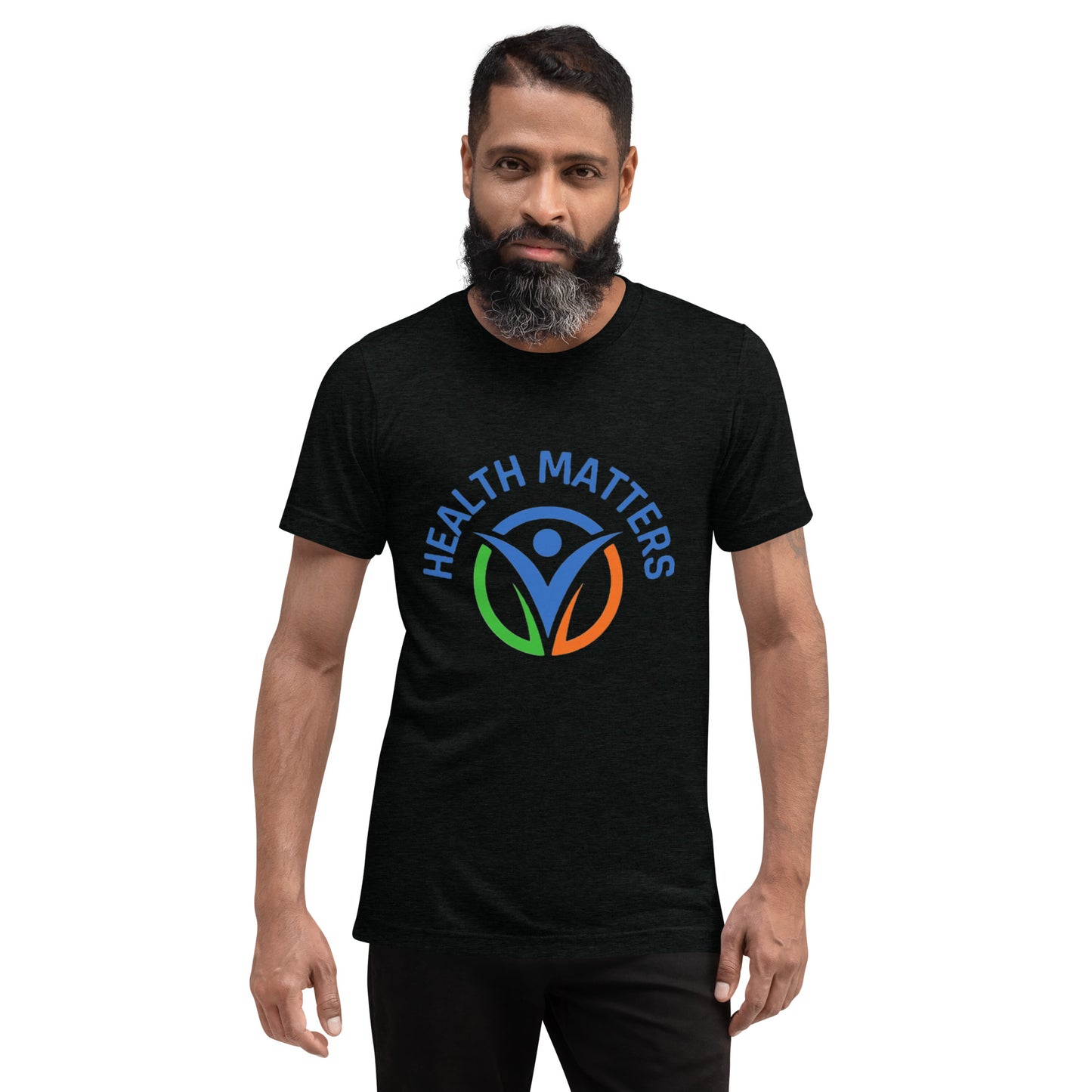 Health Matters Logo Unisex Fitted T Shirt